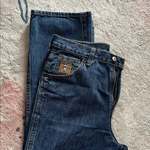 Cinch Men's Straight Jeans - Dark Blue